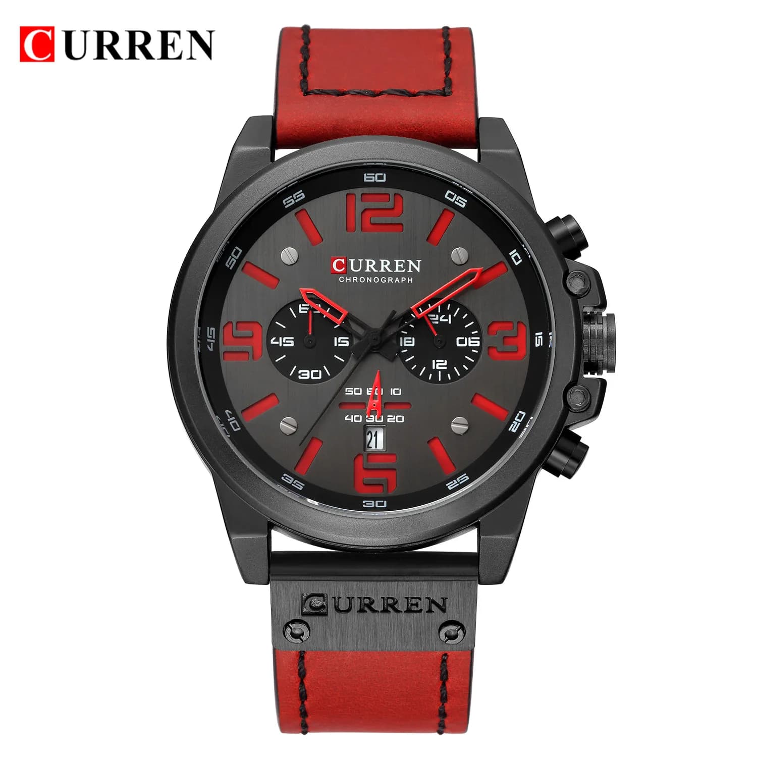 CURREN Quartz Men's Leather Wristwatch - Image 7