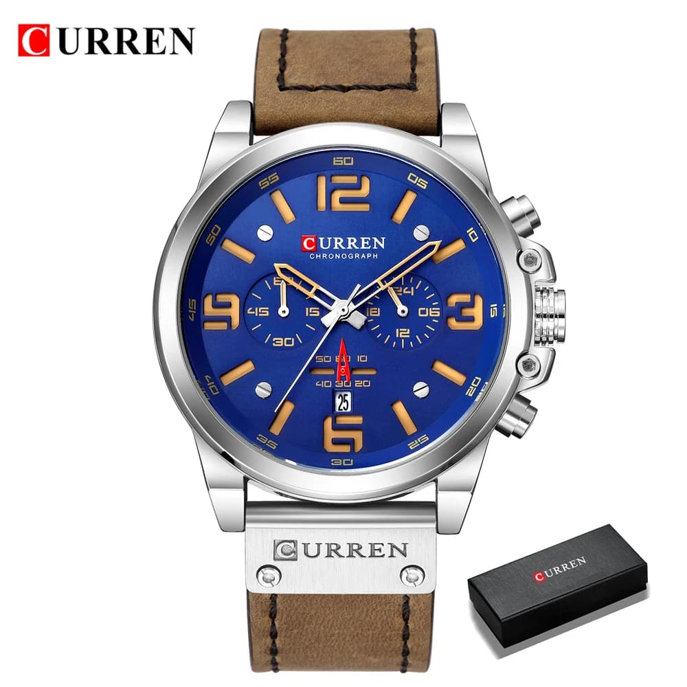 CURREN Quartz Men's Leather Wristwatch - Image 10