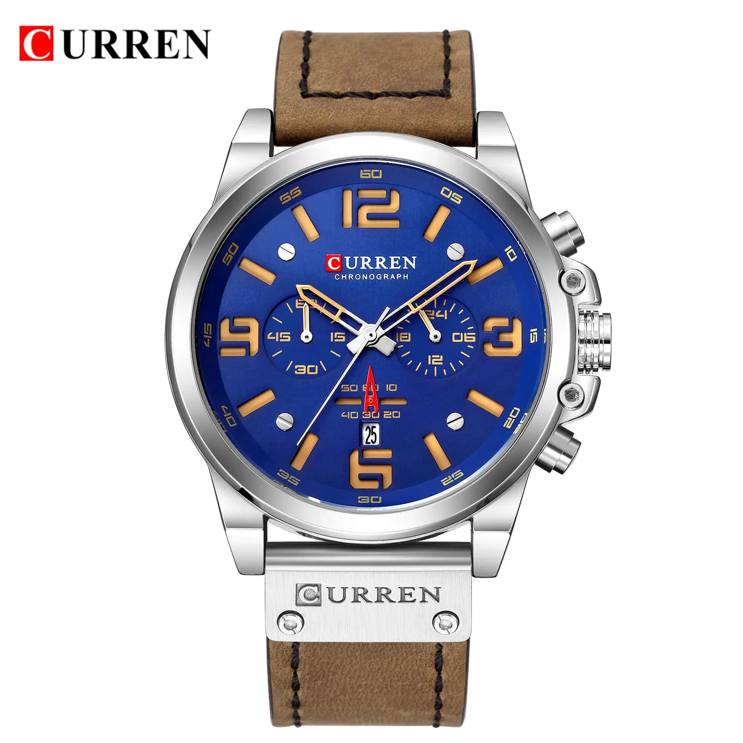 CURREN Quartz Men's Leather Wristwatch - Image 17