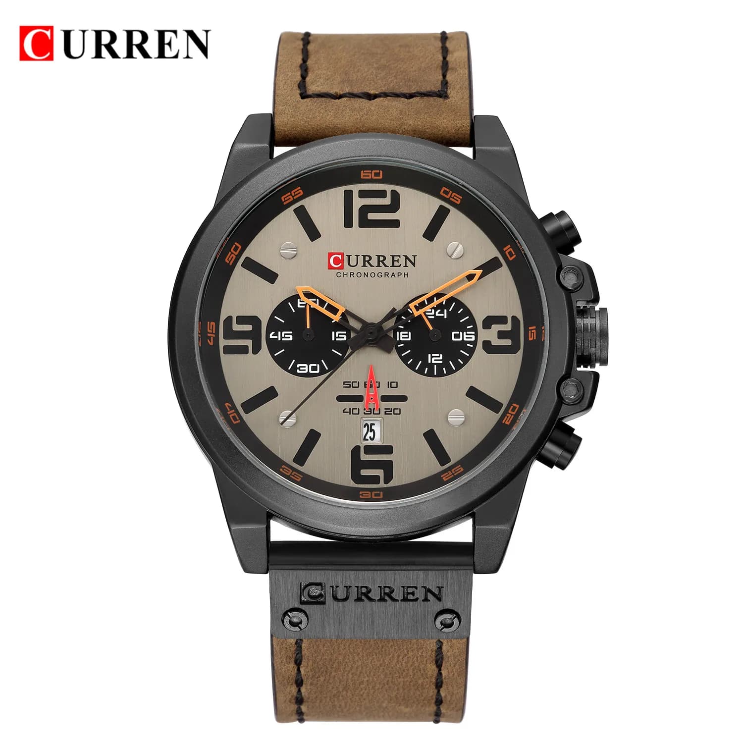 CURREN Quartz Men's Leather Wristwatch - Image 16