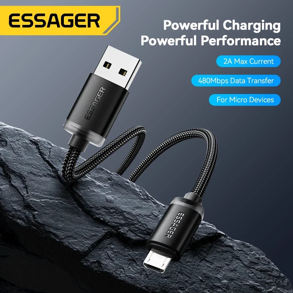 Essager Micro USB Cable 2A Fast Charging - Image 2