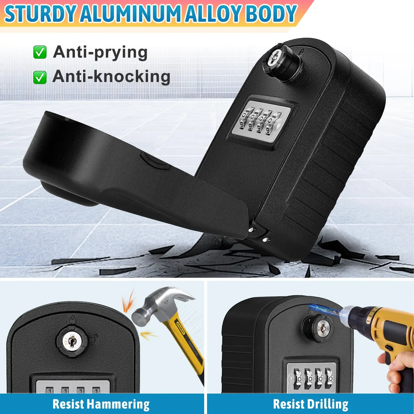 Lock Box for Keys with Code - Image 2