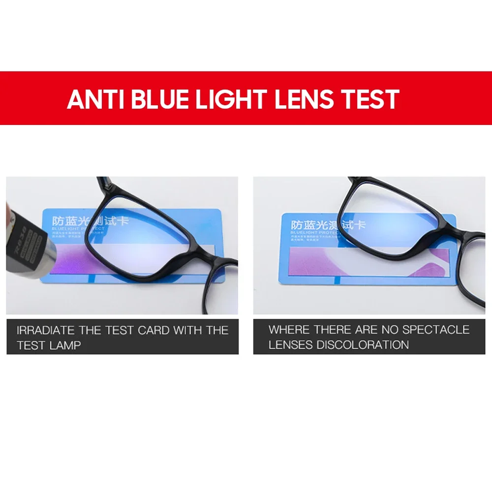 VIVIBEE Square Blue light Blocking Glasses - Image 3