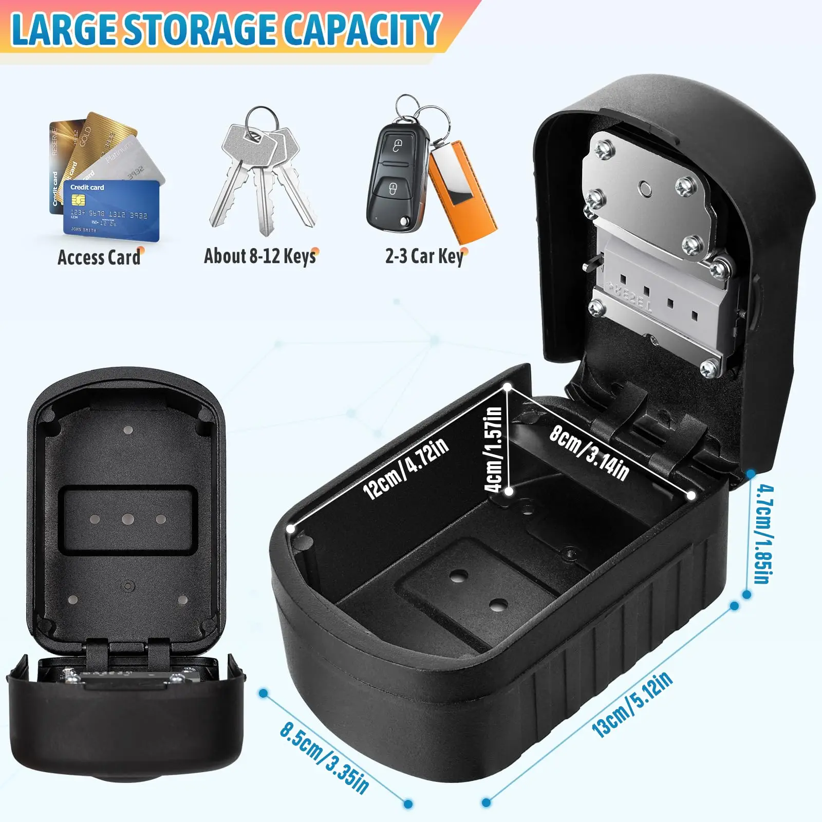 Lock Box for Keys with Code - Image 5